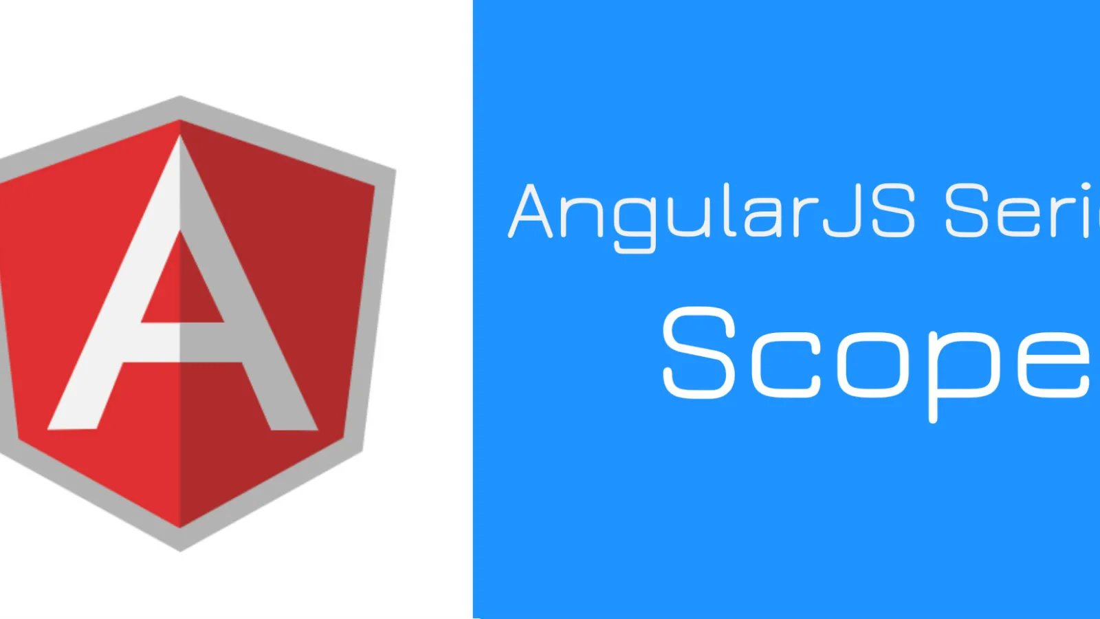 AngularJS Series An introduction to Scope